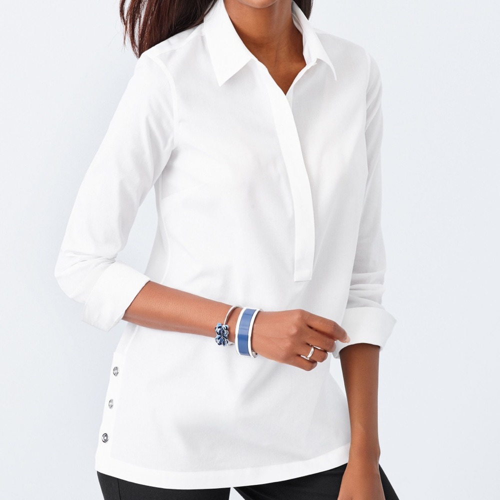 Talbots. The Perfect Tunic. EUC. Wrinkle Resistant.